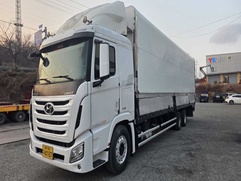 현대 엑시언트 윙바디 9.5톤 수동 - 중고 트럭 매물 이미지