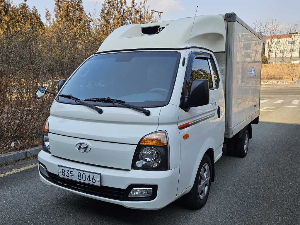 현대 포터2 1톤 냉동탑 - 중고 트럭 매물 이미지