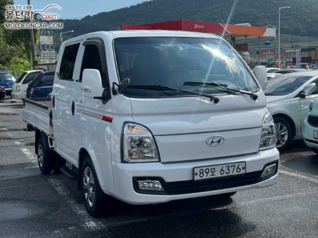 현대 포터2 1톤 카고 더블캡 장축 - 중고 트럭 매물 이미지