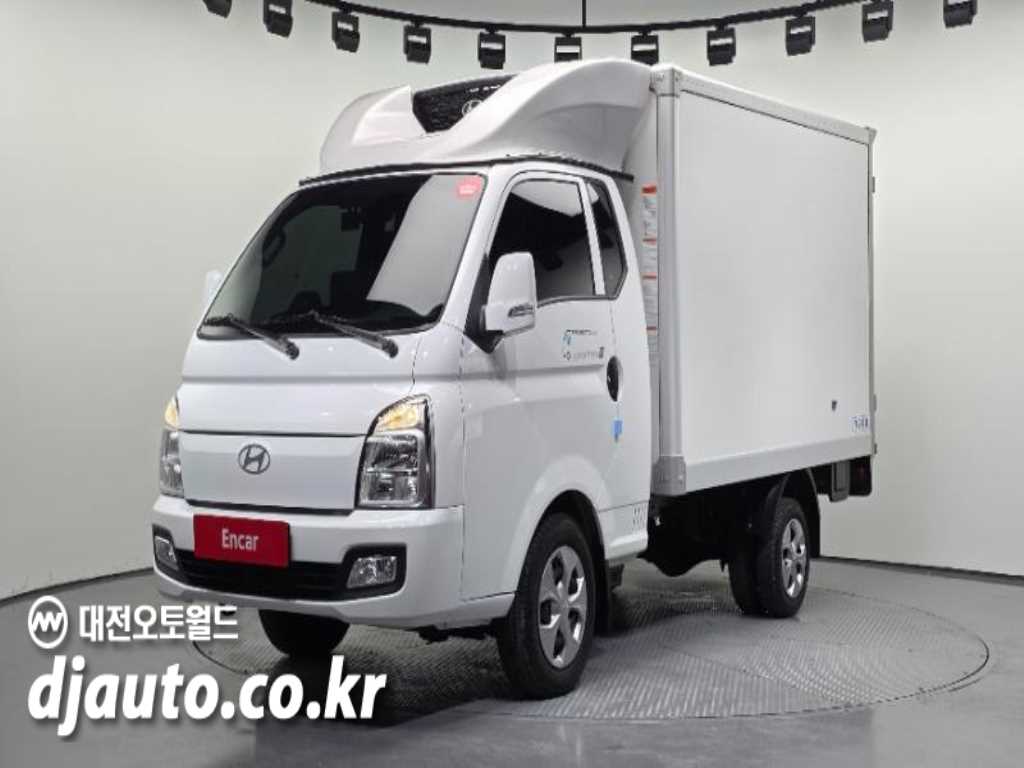 현대 포터2 1톤 냉동탑 트윈컴프 슈퍼캡 장축 LPG - 중고 트럭 매물 이미지