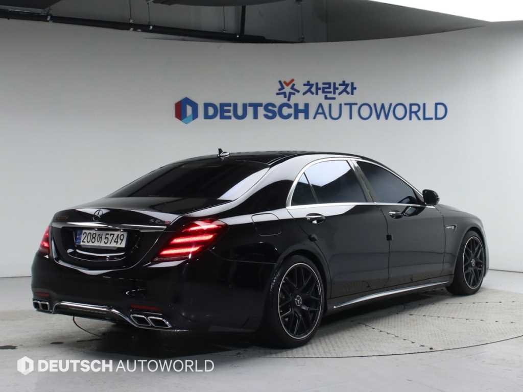 벤츠 S 클래스 S 63 AMG 4MATIC + 사진 2/20