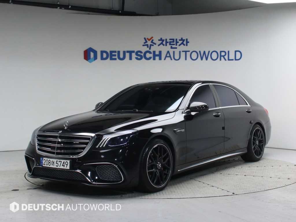 S클래스-W222 S 63 AMG 4MATIC + 2018년식