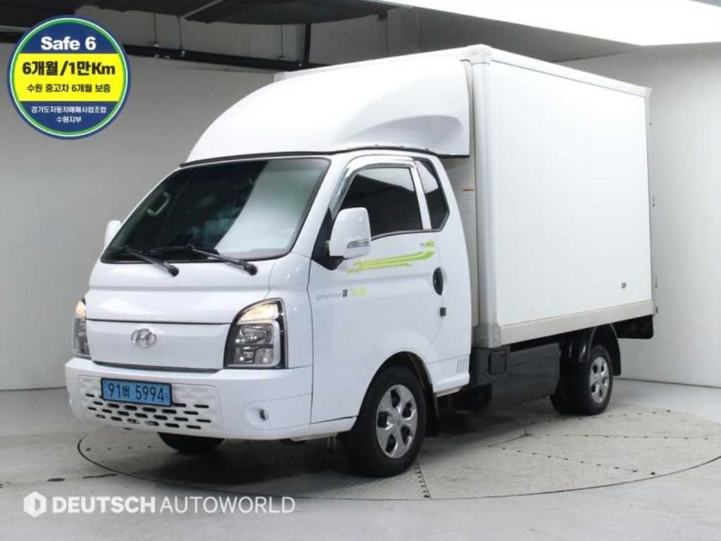 현대 포터2 1톤 표준탑 슈퍼캡 장축 전기 - 중고 트럭 매물 이미지