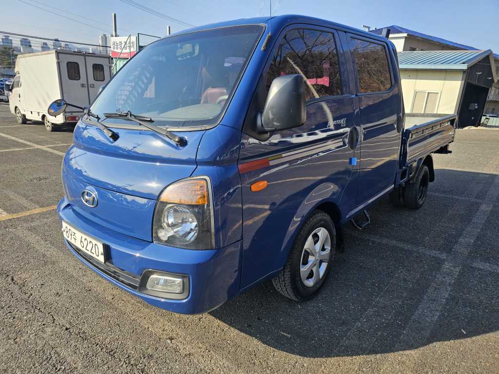 현대 포터2 1톤 카고 더블캡 - 중고 트럭 매물 이미지