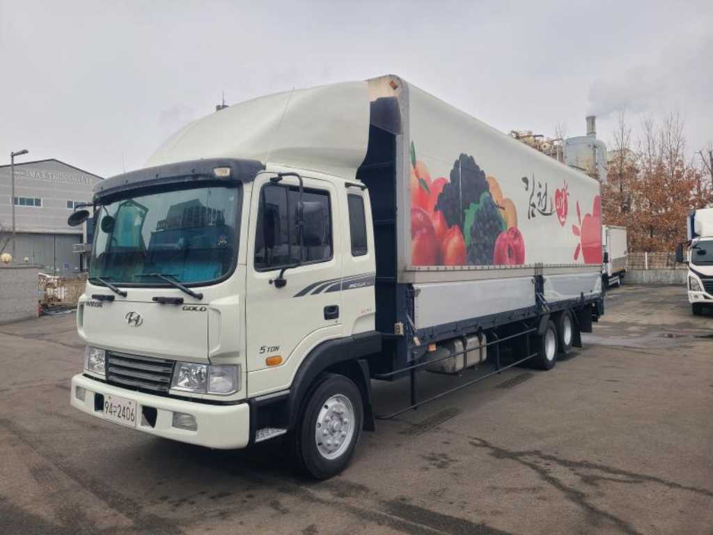 현대 메가트럭 윙바디 5톤 수동 - 중고 트럭 매물 이미지