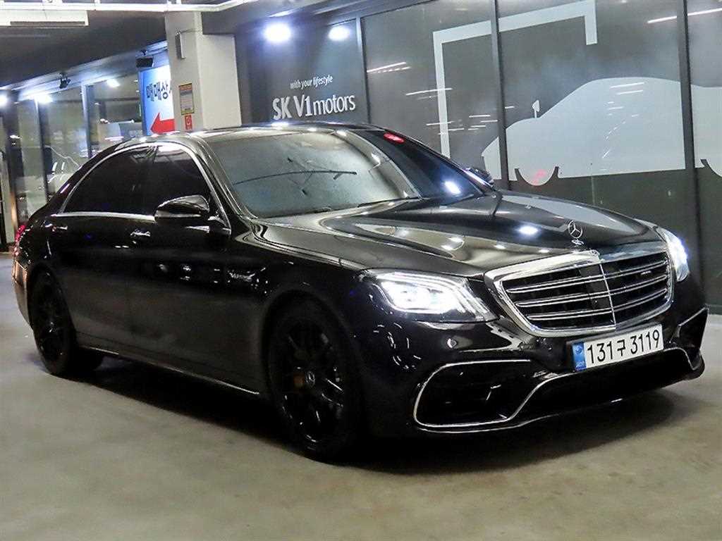 S클래스-W222 S 63 AMG 4MATIC + 2020년식