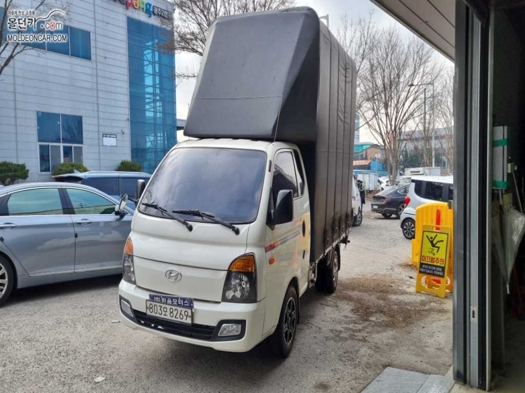현대 포터2 1톤 포장탑 - 중고 트럭 매물 이미지