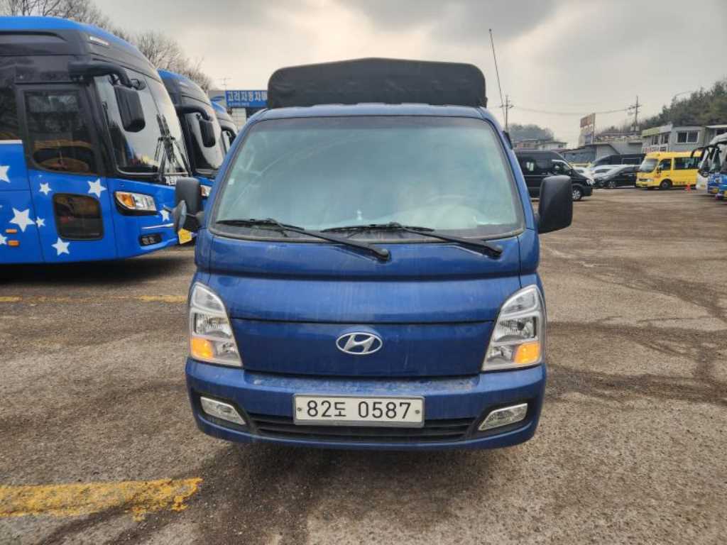 현대 포터2 1톤 포장탑 - 중고 트럭 매물 이미지