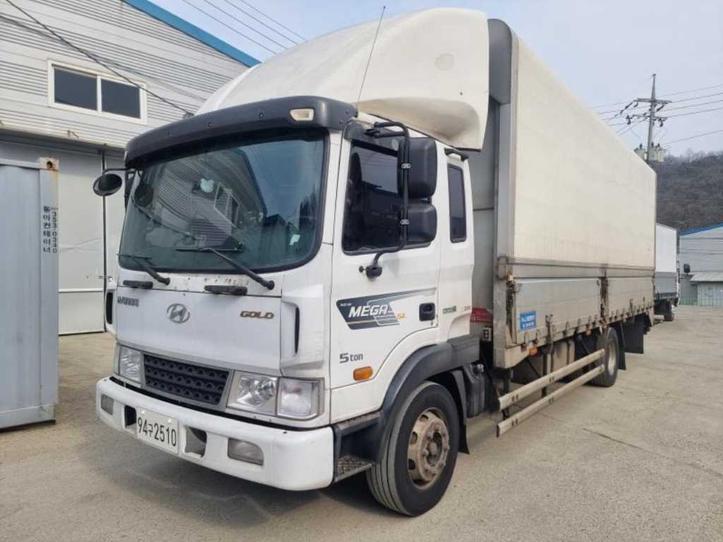 현대 메가트럭 윙바디 5톤 수동 - 중고 트럭 매물 이미지