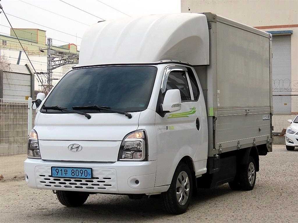 현대 포터2 1톤 윙바디 전기 - 중고 트럭 매물 이미지