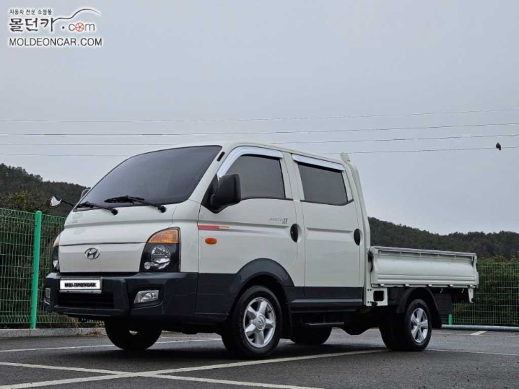 현대 포터2 1톤 카고 더블캡 장축 - 중고 트럭 매물 이미지