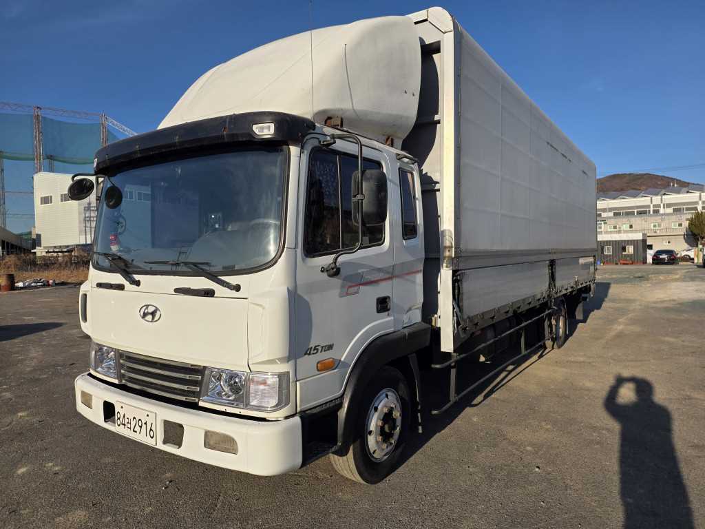 현대 메가트럭 윙바디 5톤 수동 - 중고 트럭 매물 이미지