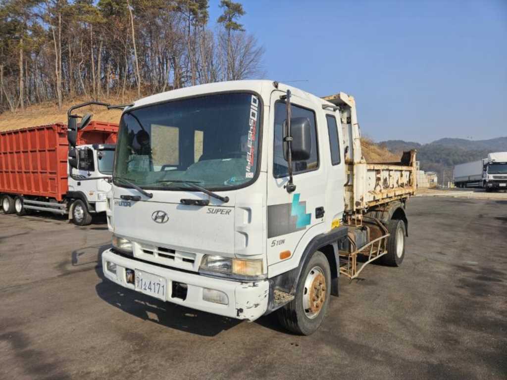 현대 슈퍼트럭 화물덤프 5톤 - 중고 트럭 매물 이미지