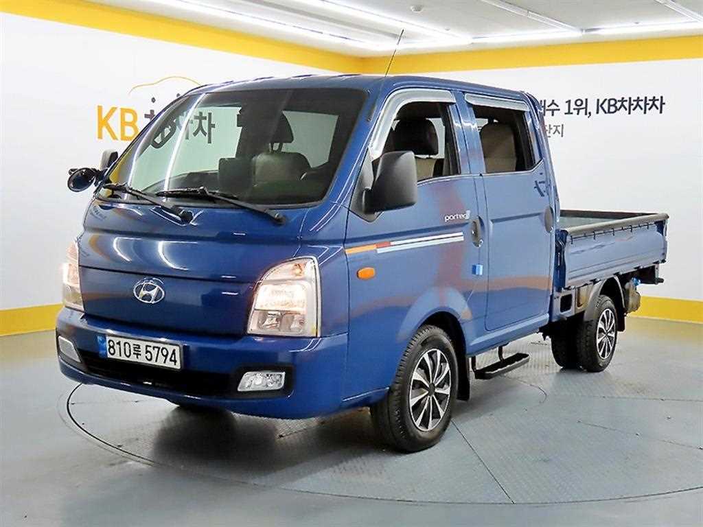 현대 포터2 1톤 카고 더블캡 장축 - 중고 트럭 매물 이미지