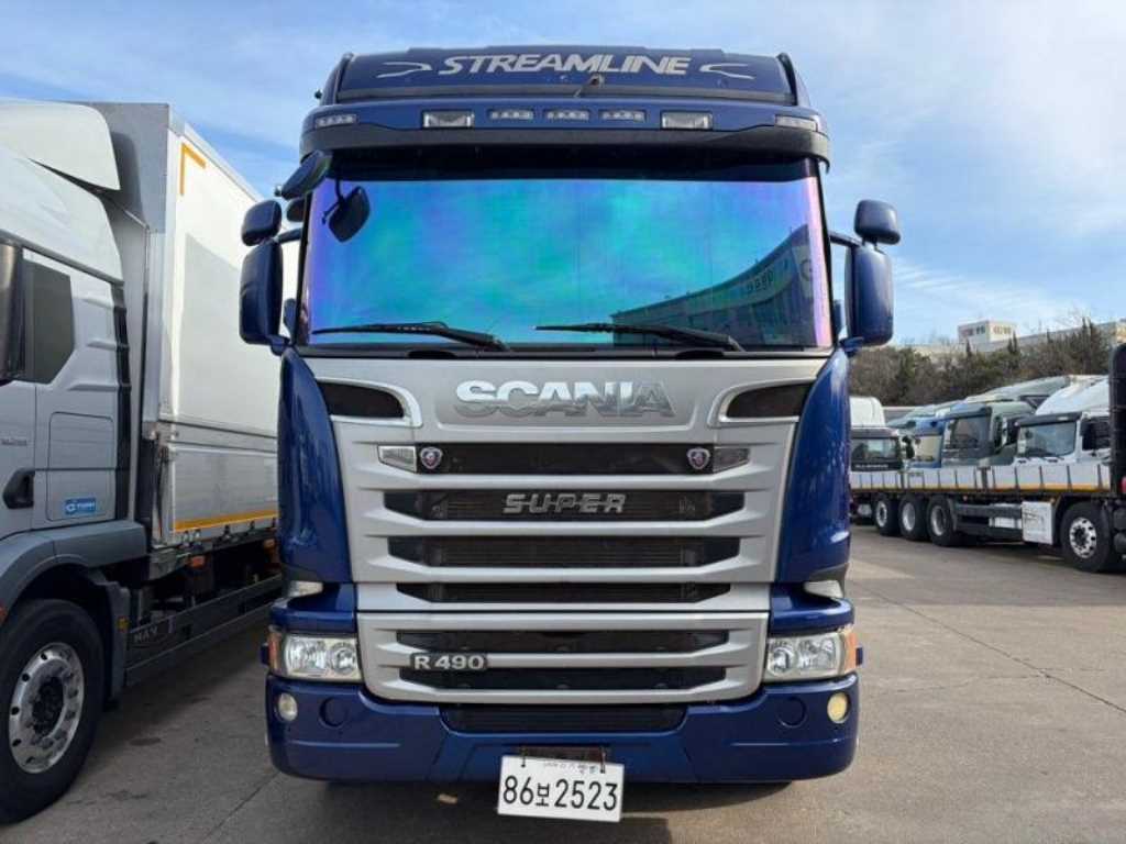 스카니아 R 490 윙바디 25톤 오토 - 중고 트럭 매물 이미지