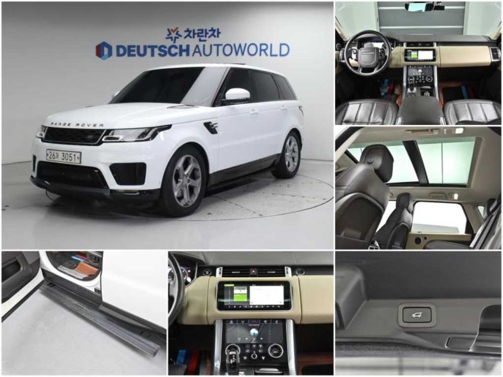 레인지로버 스포츠 2세대 3.0 SDV6 HSE 2018년식