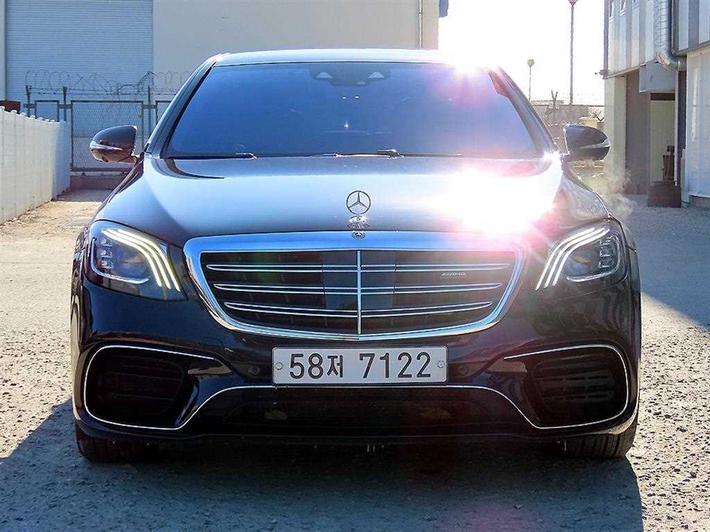 S클래스-W222 S 63 AMG 4MATIC + 2018년식