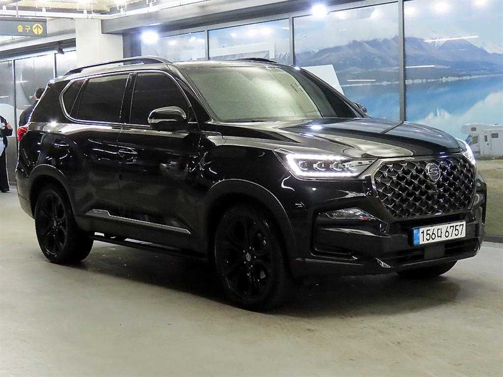 올 뉴 렉스턴 (Y450) 디젤 2.2 4WD 더 블랙 2021년식