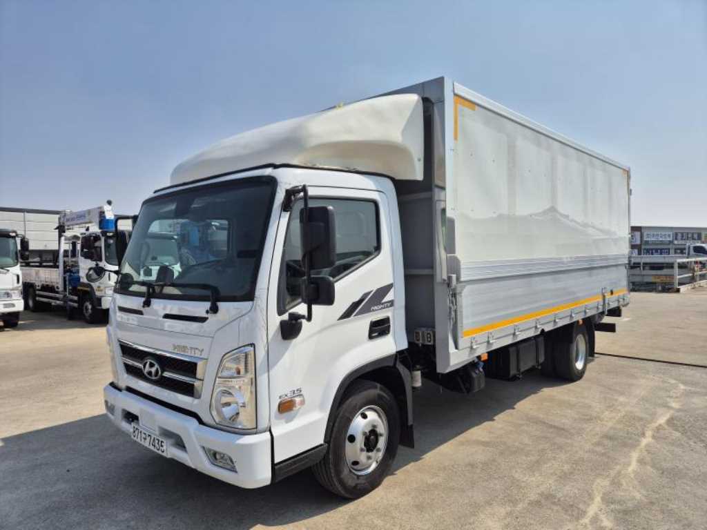 현대 올뉴마이티 3.5톤 윙바디 일반캡 - 중고 트럭 매물 이미지