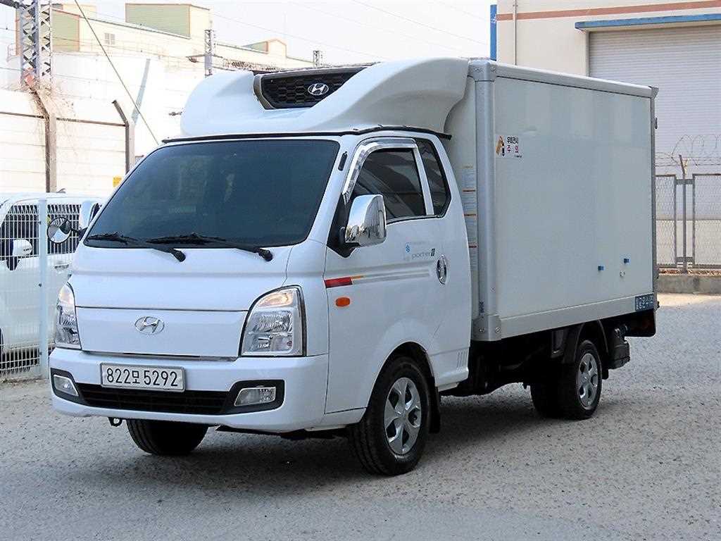 현대 포터2 1톤 냉동탑 - 중고 트럭 매물 이미지