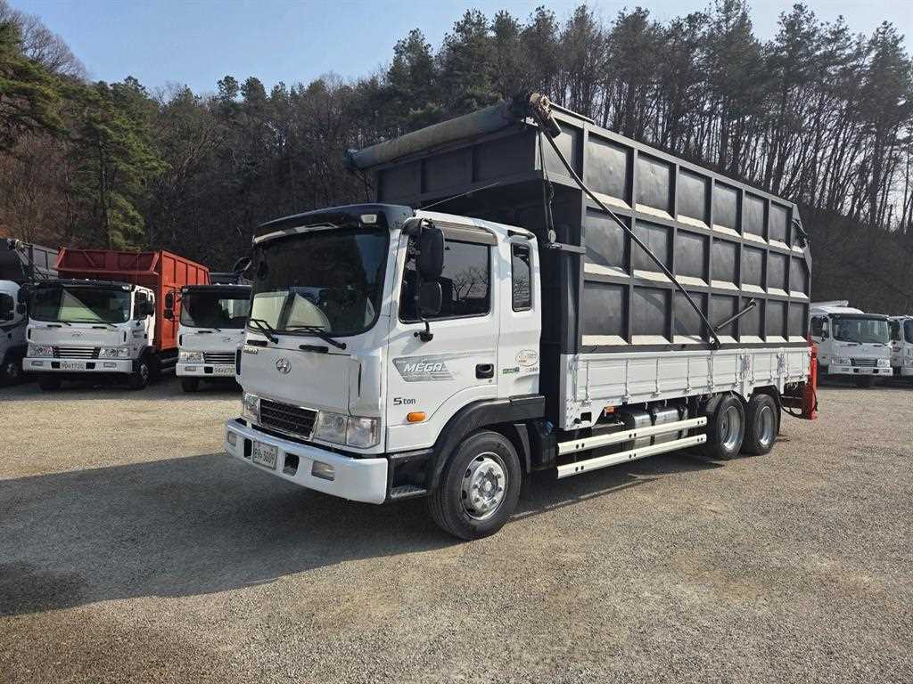 현대 메가트럭 집게차 5톤 수동 한성특장 - 중고 트럭 매물 이미지