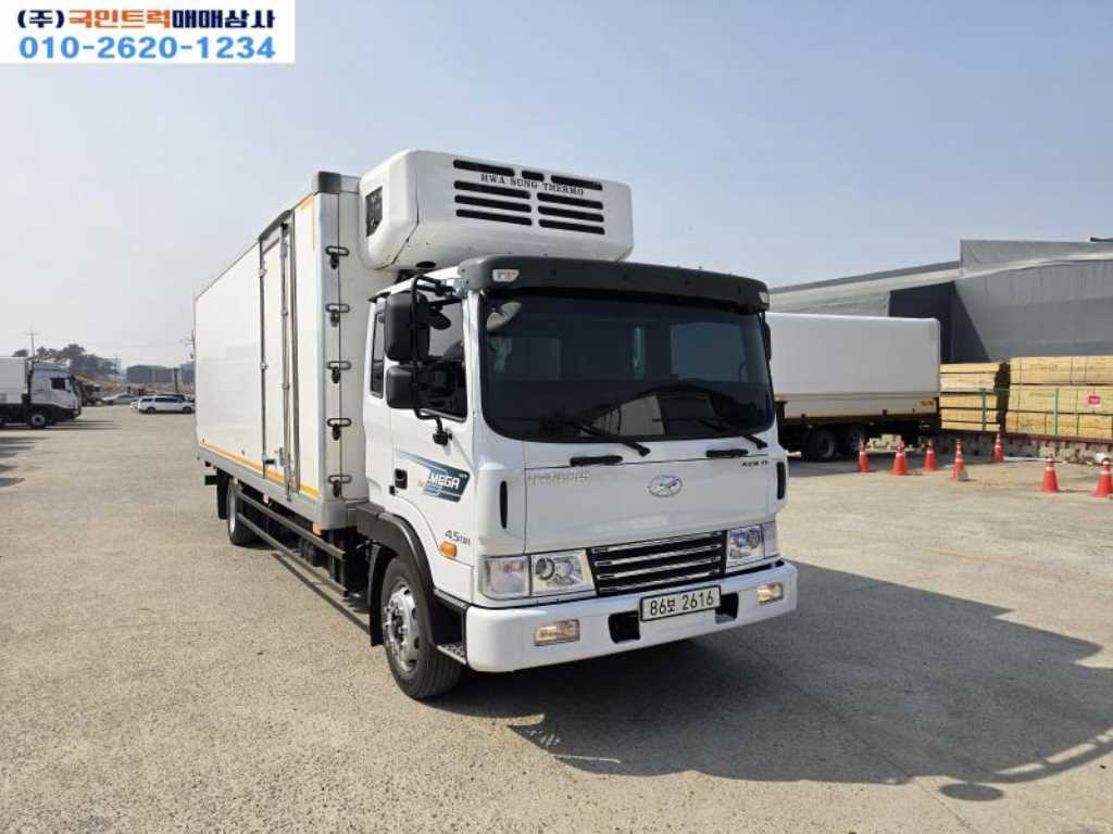 현대 메가트럭 냉동탑 장축 - 중고 트럭 매물 이미지