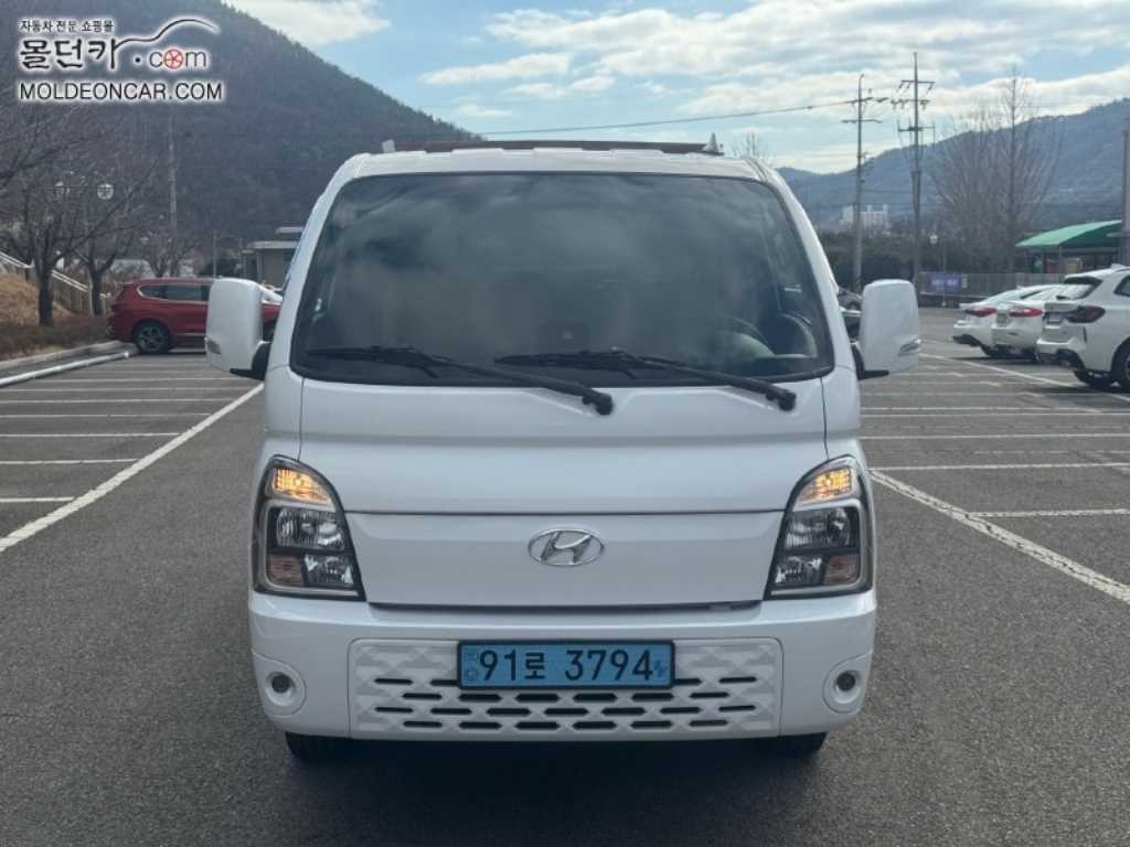 현대 포터2 1톤 카고 슈퍼캡 장축 전기 - 중고 트럭 매물 이미지