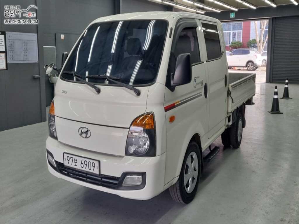 현대 포터2 1톤 카고 더블캡 장축 - 중고 트럭 매물 이미지
