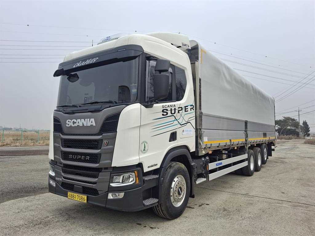 스카니아 R 윙바디 21톤 수동 리타더 - 중고 트럭 매물 이미지