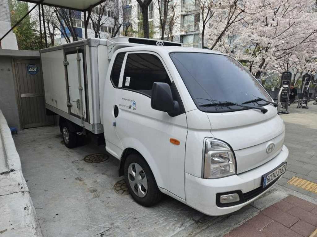 현대 포터2 1톤 냉동탑 LPG - 중고 트럭 매물 이미지
