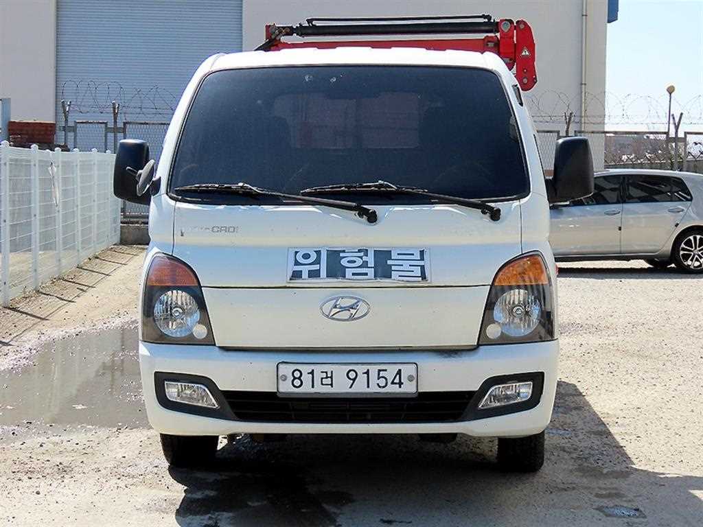 현대 카고크레인 없음(순정) 포터2 1톤 - 중고 트럭 매물 이미지