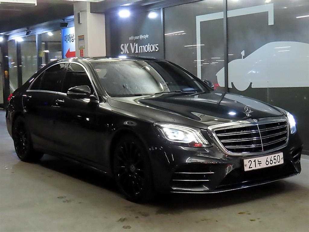 S클래스-W222 S 350 d 4MATIC 2018년식