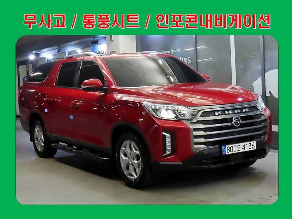 더 뉴 렉스턴 스포츠 칸 디젤 2.2 4WD 프레스티지 2022년식
