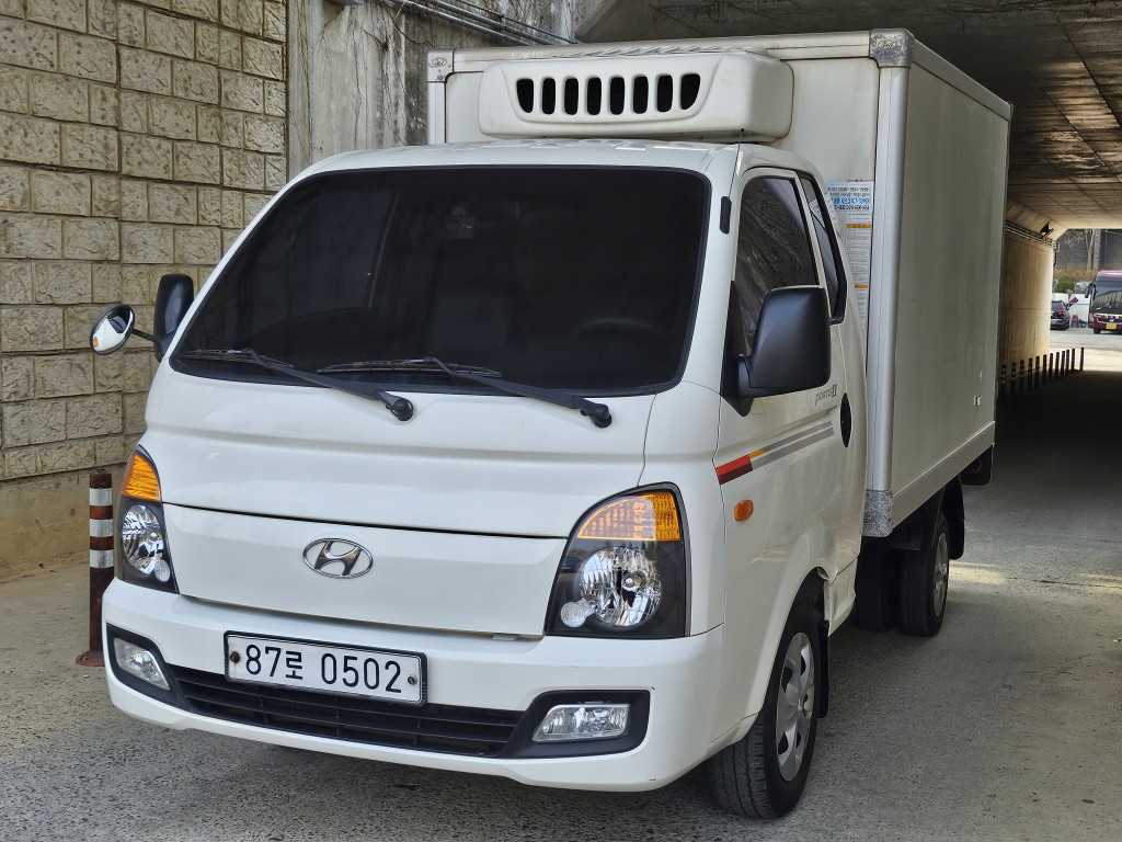 현대 포터2 1톤 냉동탑 - 중고 트럭 매물 이미지