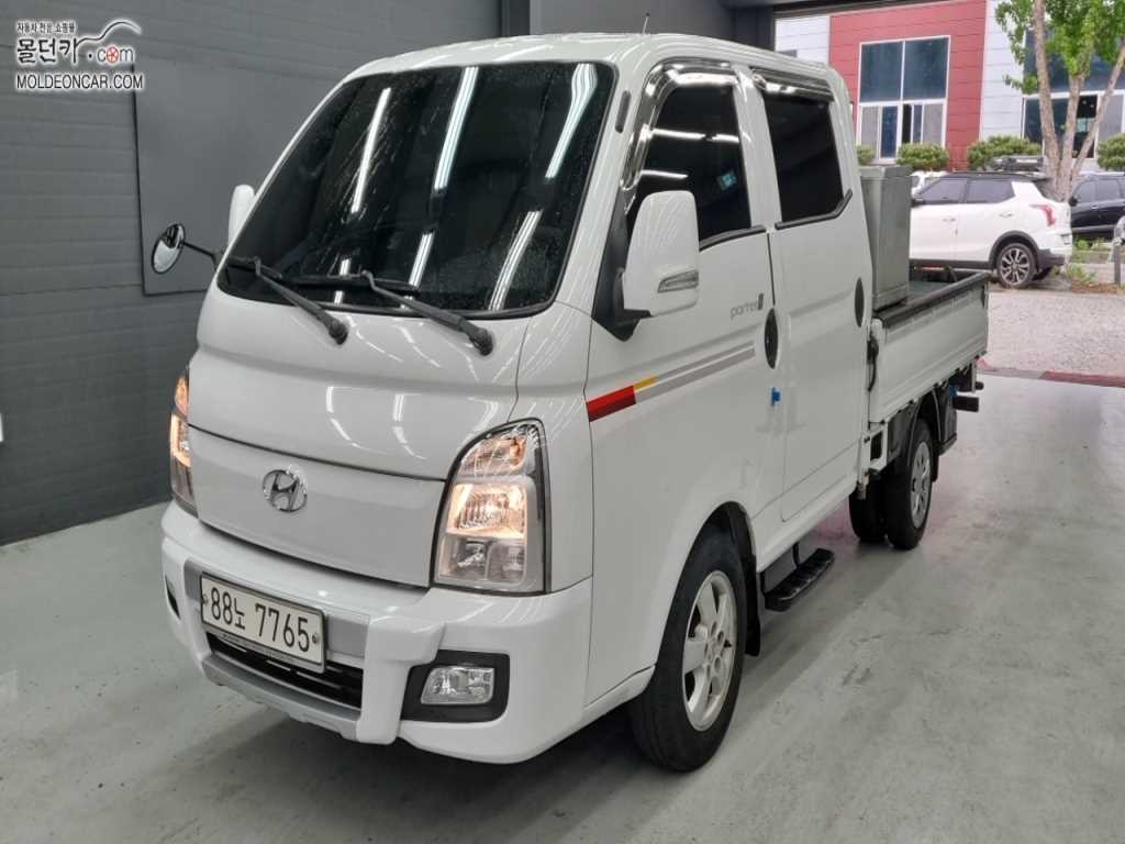현대 포터2 1톤 카고 더블캡 장축 - 중고 트럭 매물 이미지