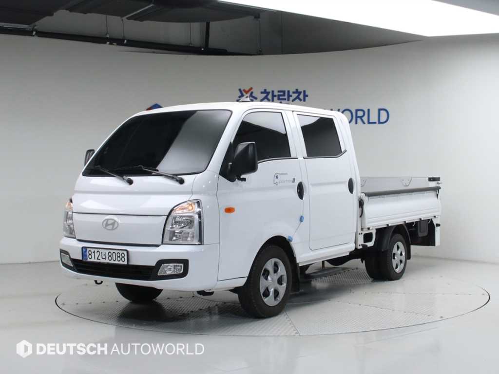 현대 포터2 1톤 카고 더블캡 장축 LPG - 중고 트럭 매물 이미지