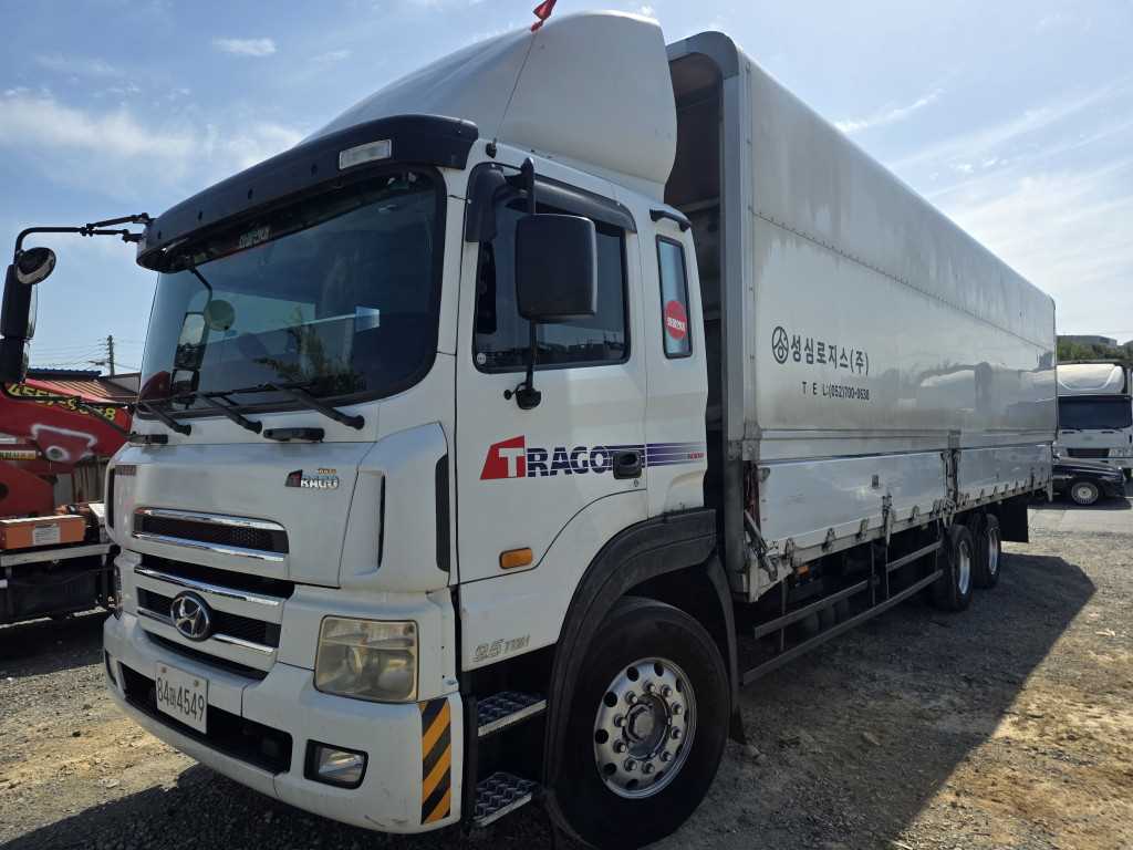 현대 트라고 윙바디 9.5톤 수동 - 중고 트럭 매물 이미지
