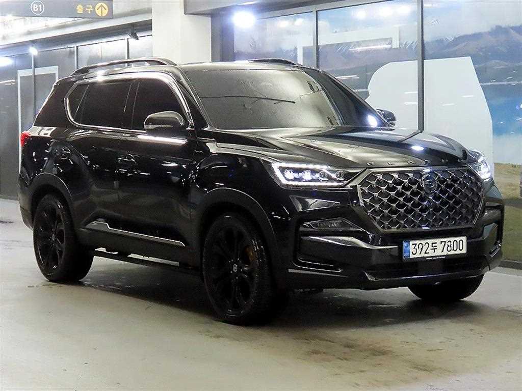 올 뉴 렉스턴 (Y450) 디젤 2.2 4WD 더 블랙 2021년식