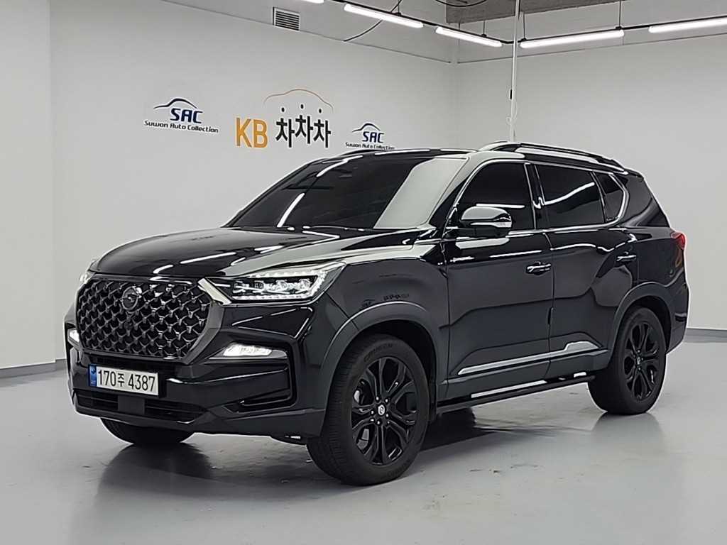 올 뉴 렉스턴 (Y450) 디젤 2.2 4WD 더 블랙 2021년식