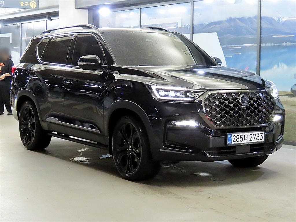 올 뉴 렉스턴 (Y450) 디젤 2.2 4WD 더 블랙 2021년식