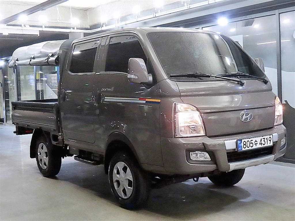 [카고]포터2 4WD/더블캡/장축 프리미엄 2023년식