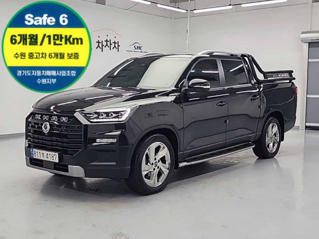 더 뉴 렉스턴 스포츠 칸 디젤 2.2 4WD 쿨멘 프레스티지 2024년식
