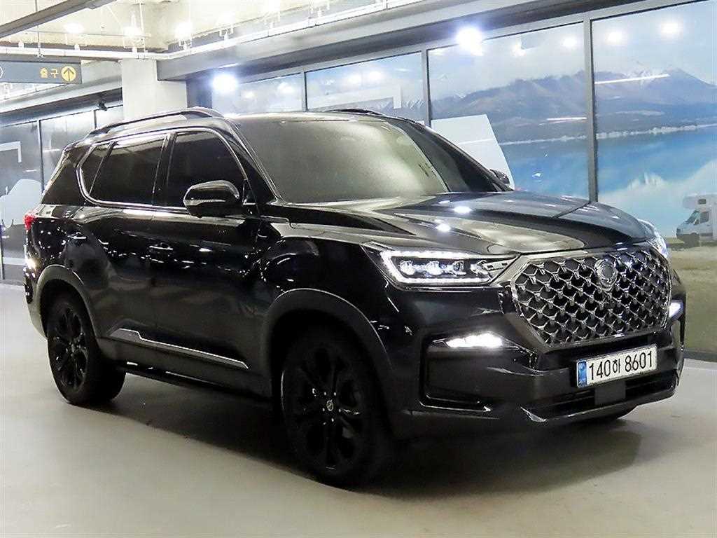 올 뉴 렉스턴 (Y450) 디젤 2.2 4WD 더 블랙 2021년식
