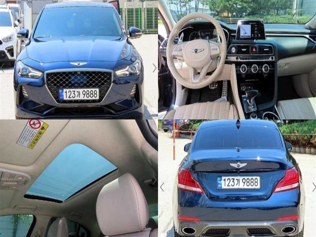 제네시스 G70 2.0T AWD 스포츠 패키지 사진