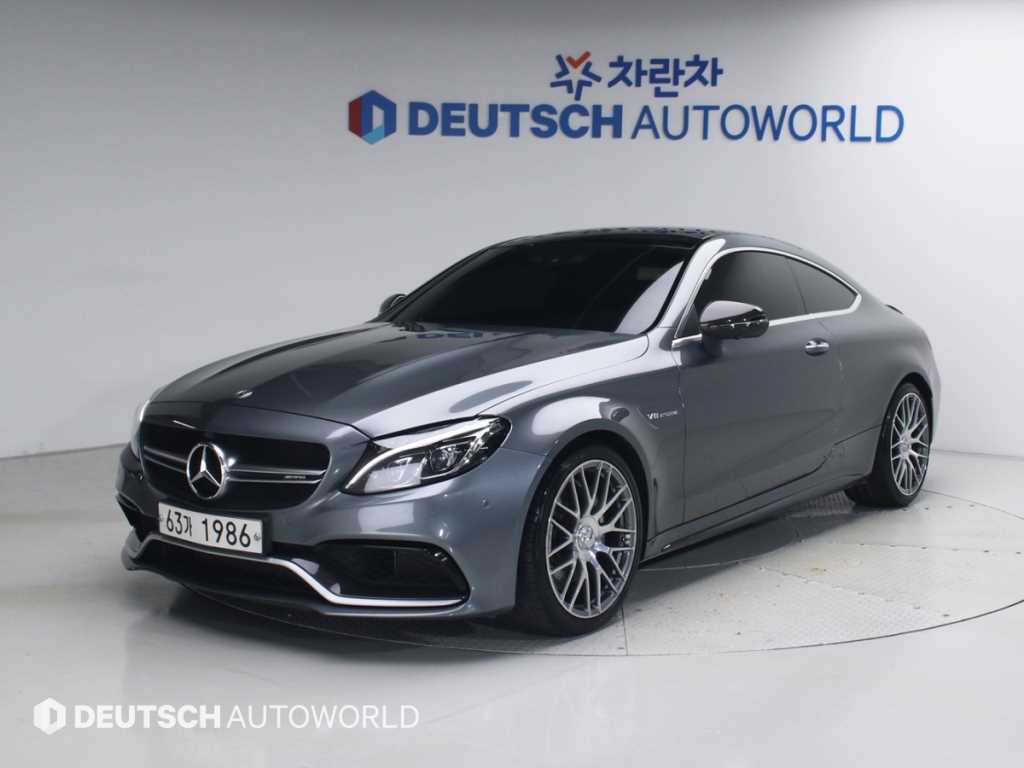 C클래스 W205 C63 AMG 쿠페 2018년식