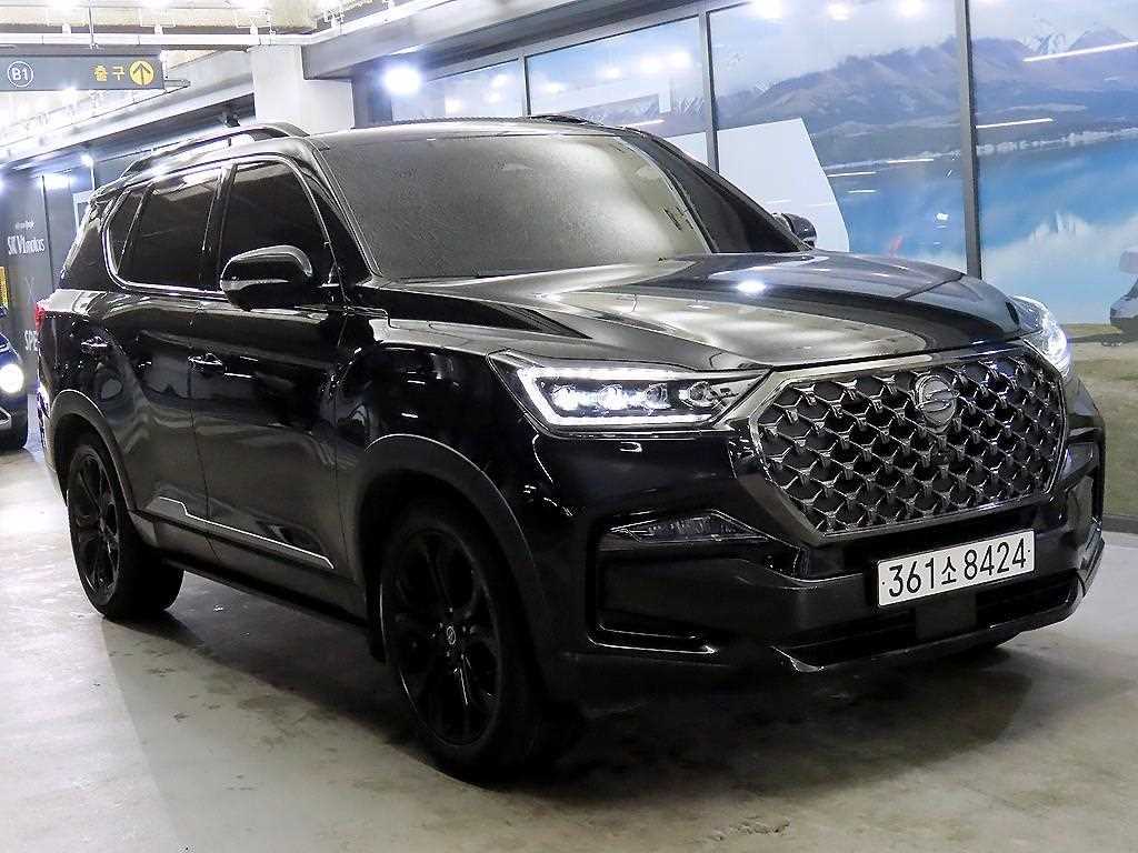 올 뉴 렉스턴 (Y450) 디젤 2.2 4WD 더 블랙 2021년식