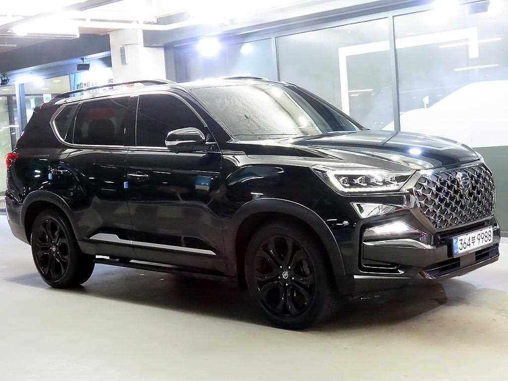 올 뉴 렉스턴 (Y450) 디젤 2.2 4WD 더 블랙 2021년식