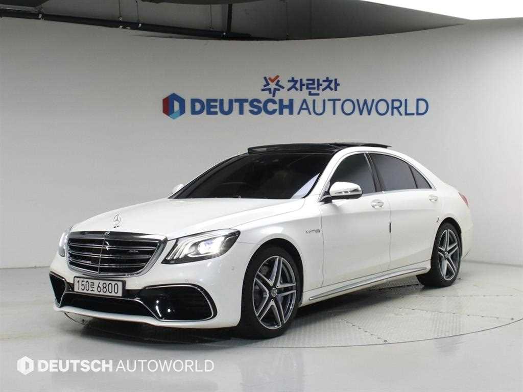 S클래스-W222 S 63 AMG 4MATIC + 2018년식