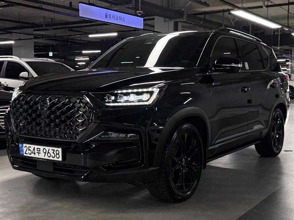 올 뉴 렉스턴 (Y450) 디젤 2.2 4WD 더 블랙 2021년식