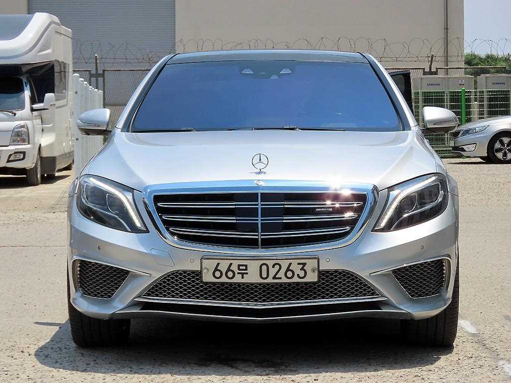 S클래스-W222 S 63 AMG 4MATIC 2016년식